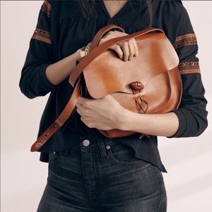 Madewell the Savannah Saddlebag crossbody bag